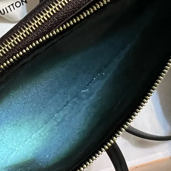 NEW** Louis Vuitton Double Zip Monogram Crossbody Pouchette - Picture 13 of 17